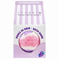 Inuwet Bombe de bain Ice cream cassis - 120 g Non teinté Best