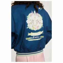 Clearance Alémais Bomber Daria Brodé | Bleu