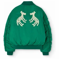 Online The Animals Observatory Bomber Panda Fibres Recyclées | Vert