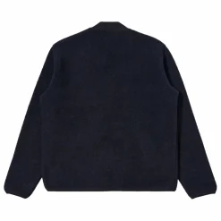 Universal Works Bomber Zippé | Bleu marine