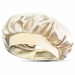Outlet Emily's Pillow Bonnet de nuit en soie | Champagne