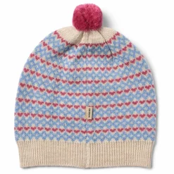 Clearance Wheat Bonnet Doonia Laine Mérinos | Bleu Clair