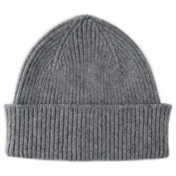 SMALLABLE BASICS Bonnet enfant en laine vierge | Gris foncé Clearance