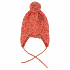New Piupiuchick Bonnet Léopard Laine | Rose