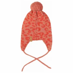 New Piupiuchick Bonnet Léopard Laine | Rose