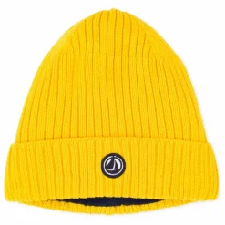 Enfant Petit Bateau Bonnet Maille Côtelée Polaire |