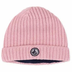 Petit Bateau Bonnet Polaire Maille Côtelée |