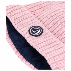 Petit Bateau Bonnet Polaire Maille Côtelée |