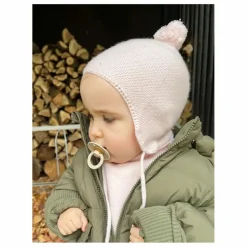 Holmm Bonnet Pom Pom Cachemire |