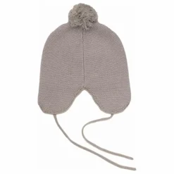 Hot Holmm Bonnet Pom Pom Cachemire | Beige
