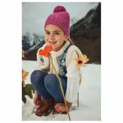 Louise Misha Bonnet Pompon Laine | Framboise Outlet