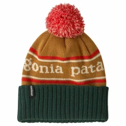 Patagonia Bonnet Powder Town Fibres Recyclées | Camel Best