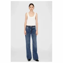 Discount Anine Bing Boots Bekah Cuir | Noir