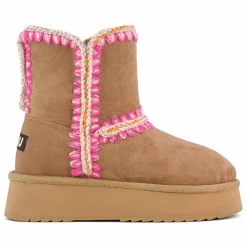 Mou Boots Compensées Norfolk Suède | Rose Online