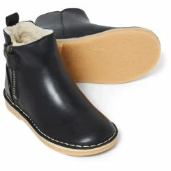 Young Soles Boots Cuir Fourrées Winston | Noir Sale