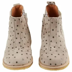 Online Emile et Ida Boots Elastiquées Etoiles Cuir | Gris