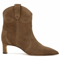 Bobbies Boots Eloisa Suède | Brun kaki New