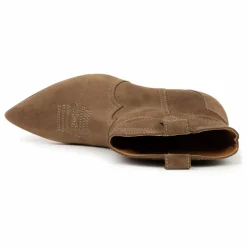 Bobbies Boots Eloisa Suède | Brun kaki New