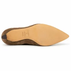Bobbies Boots Eloisa Suède | Brun kaki New
