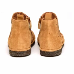 New Pèpè Boots en Daim Zip | Caramel