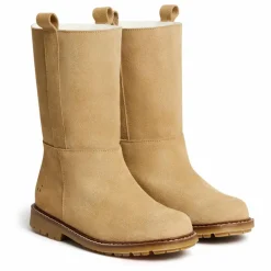 Bonpoint Boots Gab en cuir blanc | Beige Clearance
