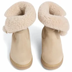 Bonpoint Boots Julienne Cuir | Beige Hot