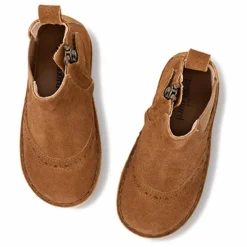 Sale Petit Nord Boots Zip Ankle Star | Marron clair