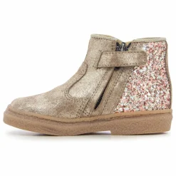 Pom d'Api Boots Zip Trix Back | Doré