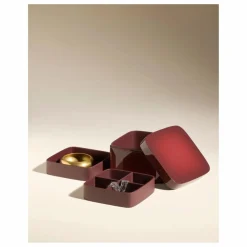 Maison Sarah Lavoine Boîte à bijoux laquée Oscar | Carmin Discount