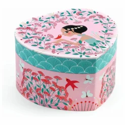 Djeco Boîte à bijoux Mélodie du printemps | Rose Online