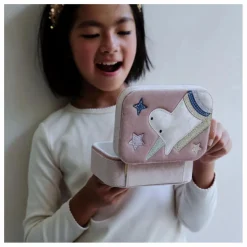 Enfant Mimi & Lula Rangements|Patères, Paniers Enfant|Boîte à Bijoux Unicorn |