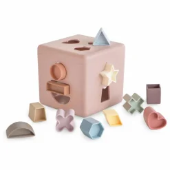 Mushie Jouets D'Éveil|Jouets D'Éveil|Boîte à formes |