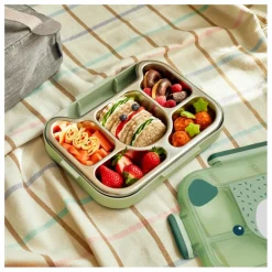 Monbento Boîte à goûter MB Wonder Ours | Vert Discount