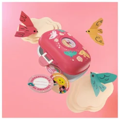 Monbento Boîte à goûter MB Gram Oiseaux | Rose Clearance