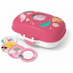 Monbento Boîte à goûter MB Gram Oiseaux | Rose Clearance