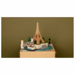 Wooderful life Boîte à musique Tour Eiffel Bleu Clearance