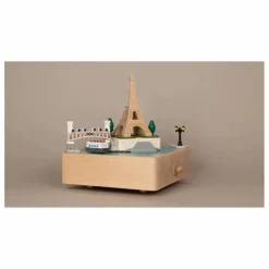 Wooderful life Boîte à musique Tour Eiffel Bleu Clearance