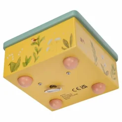 Outlet Moulin Roty Boîte à musique Trois Petits Lapins | Bleu Clair