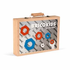 Janod Boîte à outils Brico'Kids - Set de 9 pièces