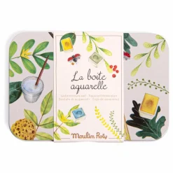 New Moulin Roty Boîte d'aquarelles Le Jardin du Moulin Multicolore
