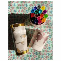 Best Konges Sløjd Boîte de feutres Flower | Rose