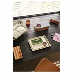 Outlet Hübsch Boîte de rangement Amare | Bleu Clair