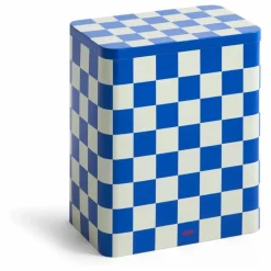 Best Hay Boîte de rangement Tin | Bleu