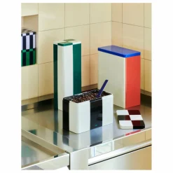 Hay Boîte de rangement Tin | Vert foncé Hot