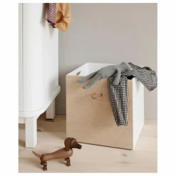 New Oliver Furniture Boîtes de rangement - Lot de 2 pièces | Chêne