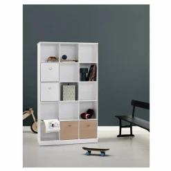 New Oliver Furniture Boîtes de rangement - Lot de 2 pièces | Chêne