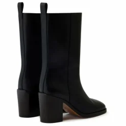 Clearance Soeur Bottes Cara Cuir | Noir