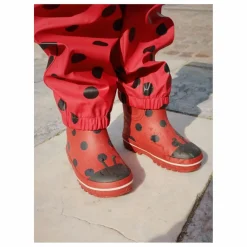 Hot Konges Sløjd Bottes de Pluie Fourrées Cinelle | Rouge