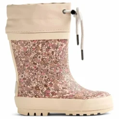 Outlet Wheat Bottes de Pluie Thermo Print Fleuries | Rose