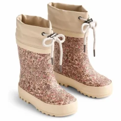 Outlet Wheat Bottes de Pluie Thermo Print Fleuries | Rose